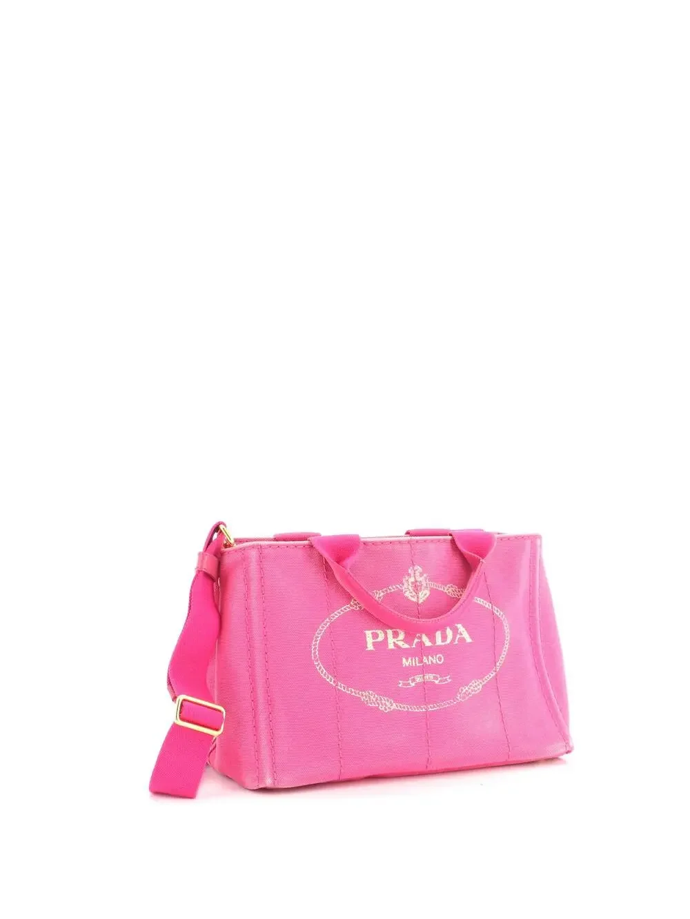 Prada Canapa Convertible Tote Canvas #334574P84B